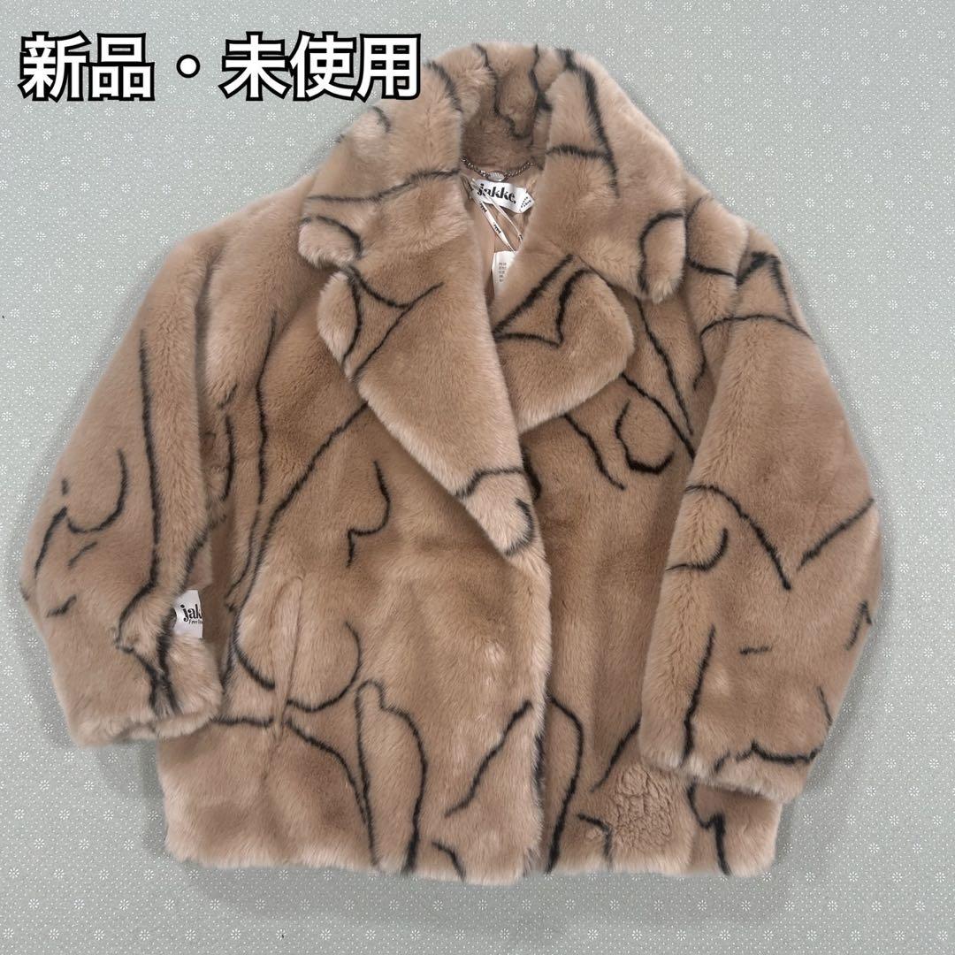 【新品✨】定価4.2万 jakke RITA フェイクファーコート　Mサイズ
