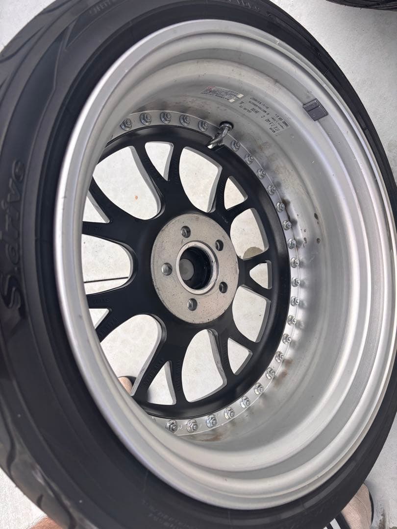 【カズ】SSR Professor MS3 ホイール 4本セット タイヤ付