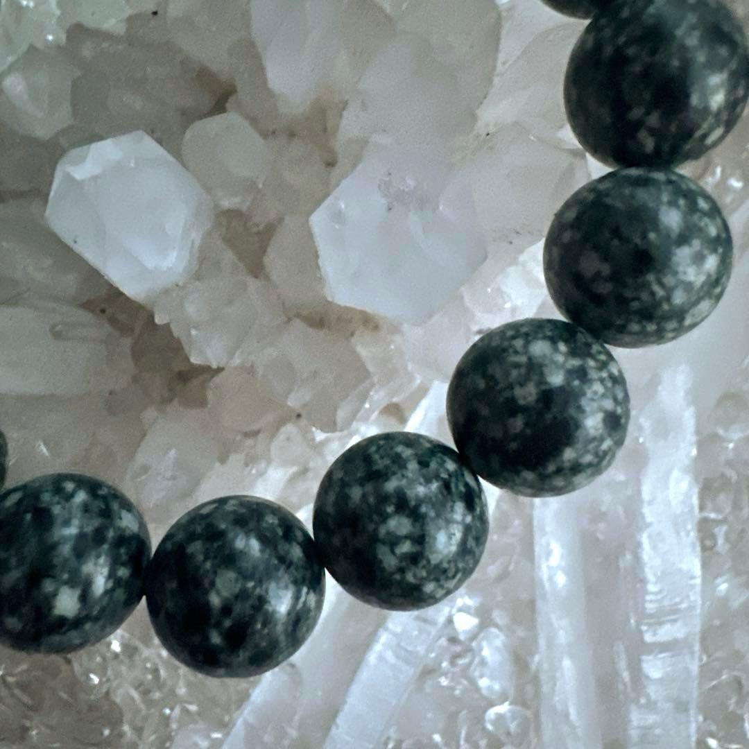 遠野霊石12mm 幸せと感謝がめぐりだす、やさしい高波動ブレスレット