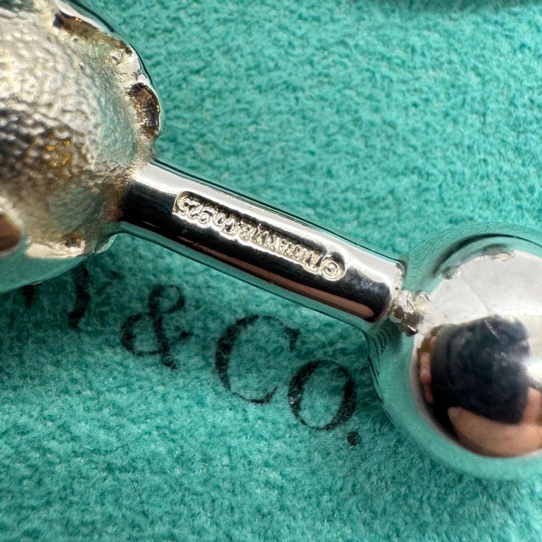 ティファニー Tiffany カフリンクス 地球儀モチーフ シルバー925