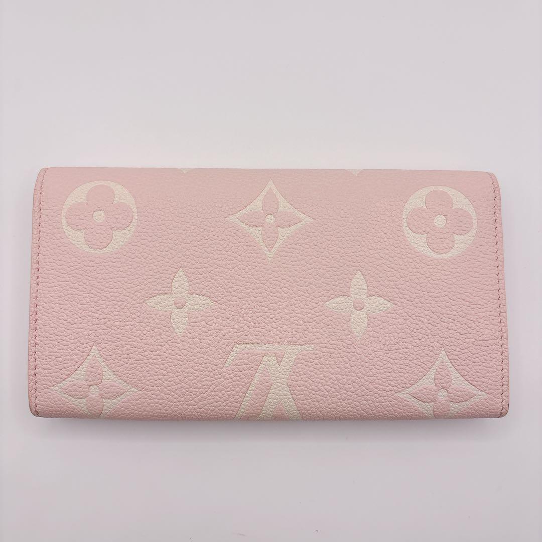 日本限定 ルイヴィトン ポルトフォイユ サラ NM バイカラー 財布