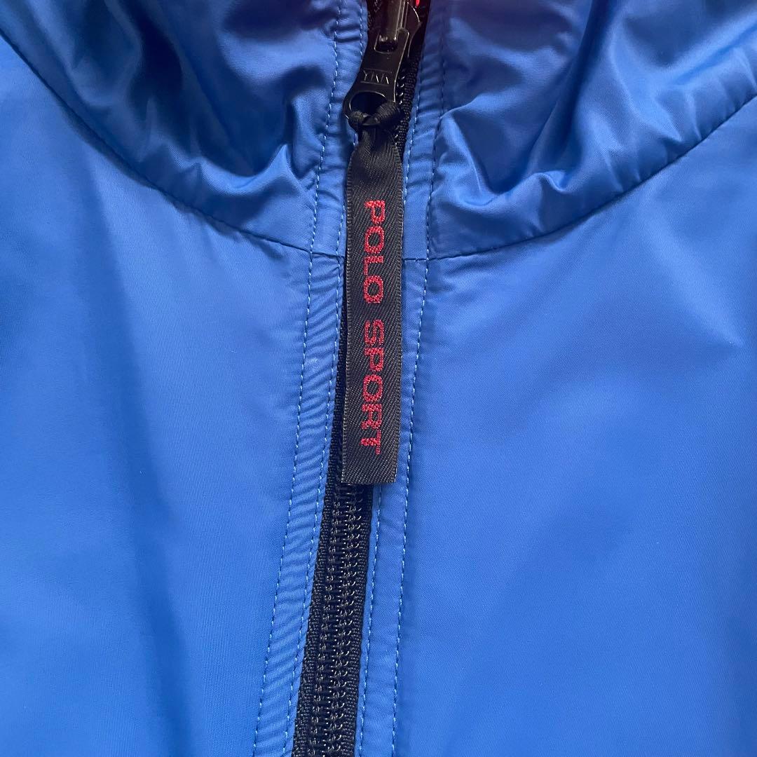 POLO SPORT★ナイロンジャケット★リバーシブル★XL★ブルー×レッド