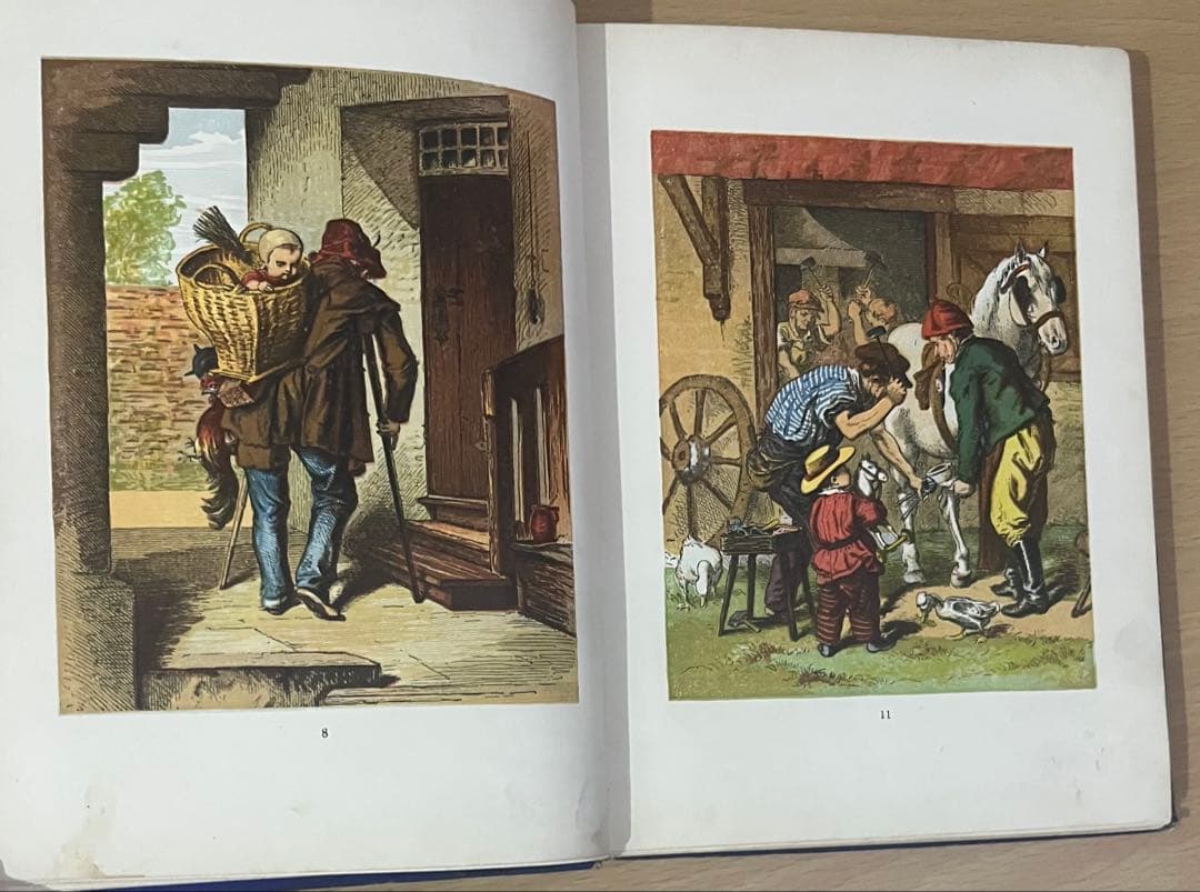 No.397希少 アンティーク 古書 洋書 絵本 イギリス 童謡 児童書