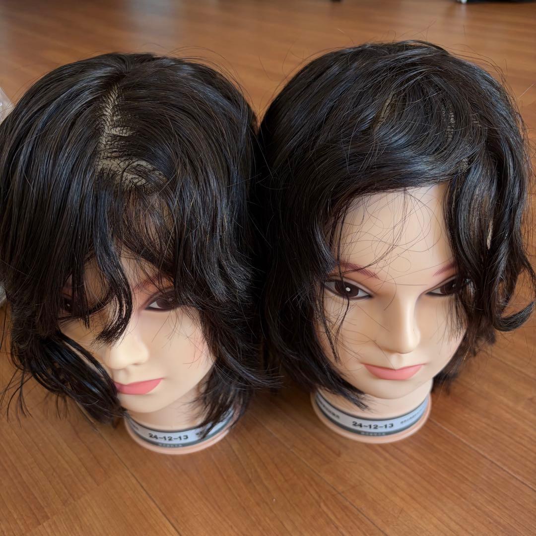 美容師国家試験 実技試験対応 練習用 新品2体 標準仕様適合モデル 使用済2体