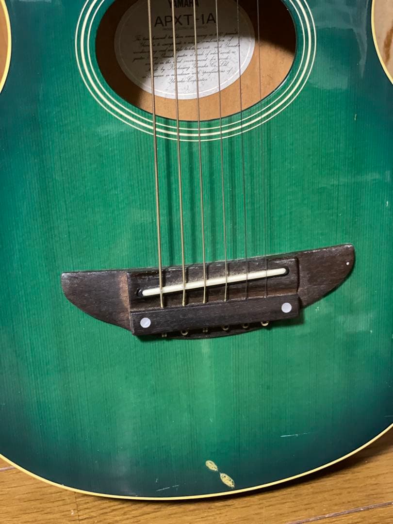 YAMAHA APXT-1A 小型エレアコ 取扱説明書付き