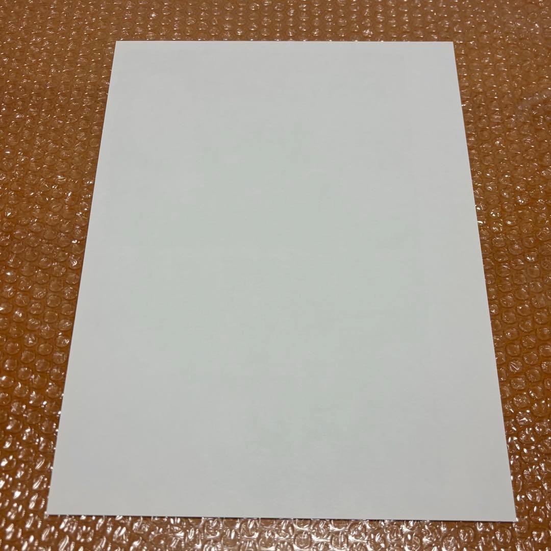 デスノート モノクロ原画6枚＋ステッカー＋封筒付7点セット 複製原稿