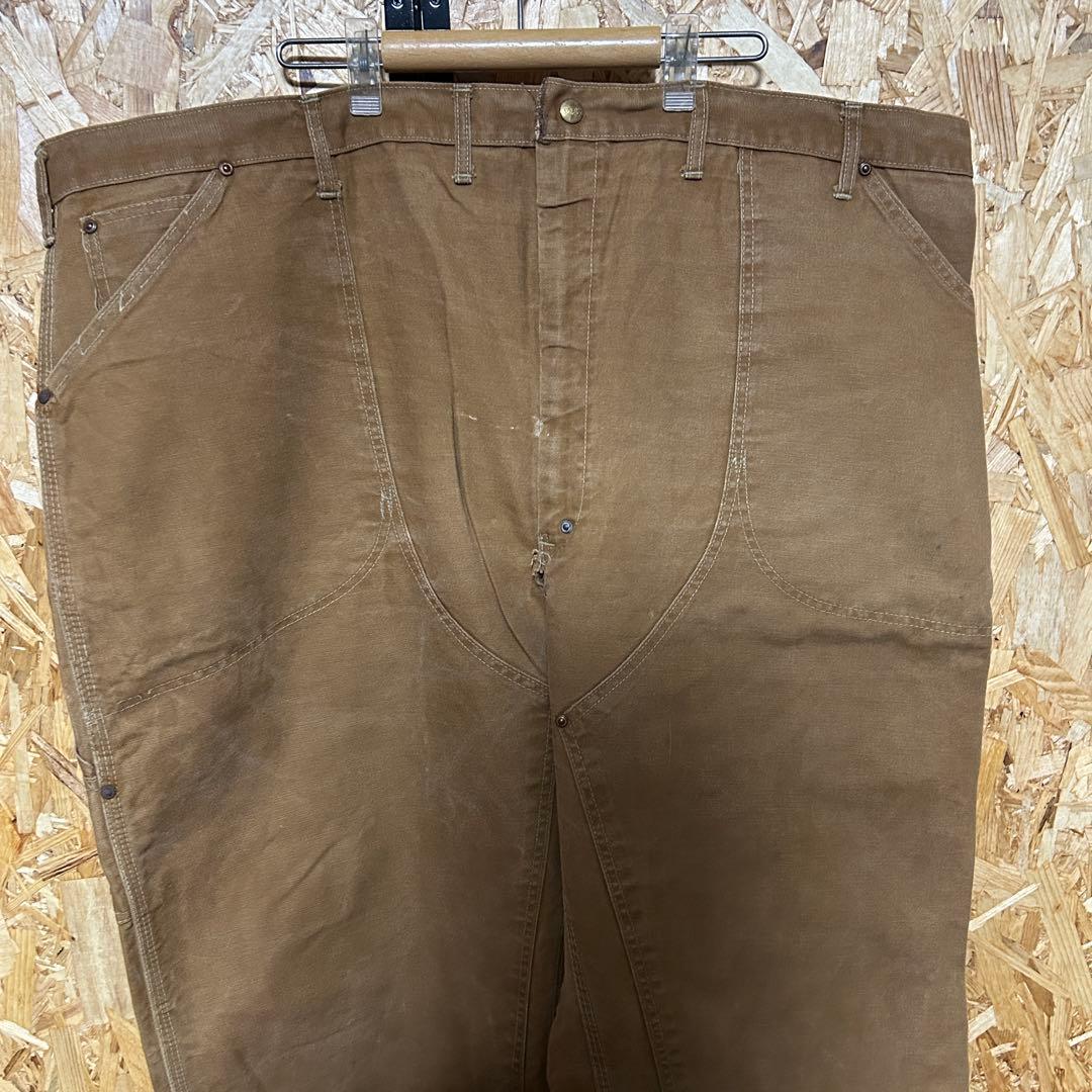 talonジップ CARHARTT ダブルニー ビッグサイズ ブラウンダック