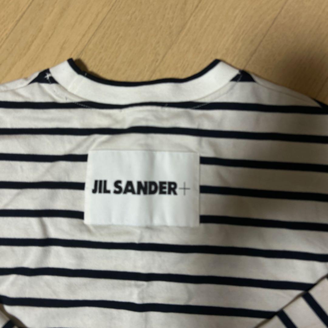 JIL SANDER+ ストライプ 長袖Tシャツ