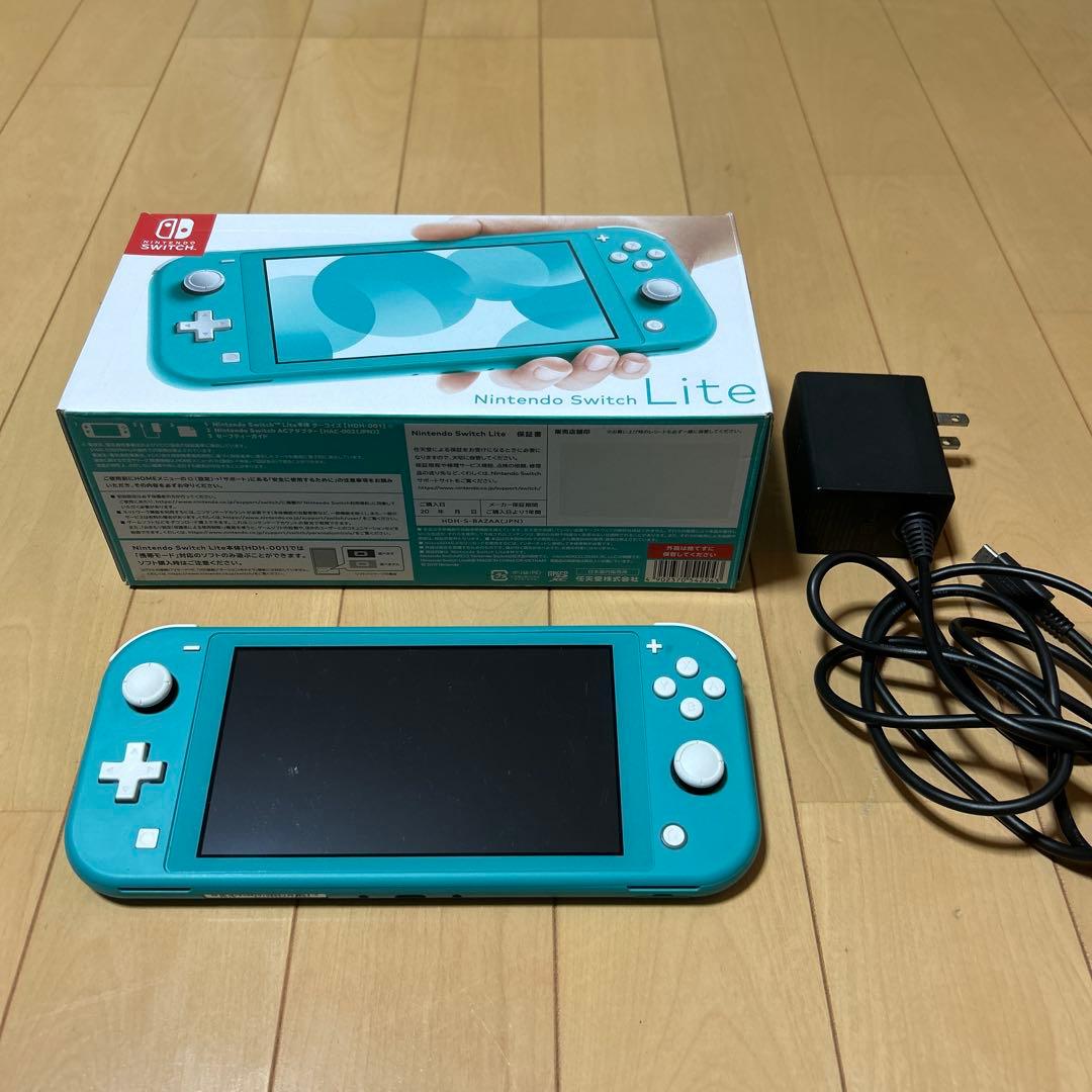 【送料無料】Nintendo Switch Lite ターコイズ　本体