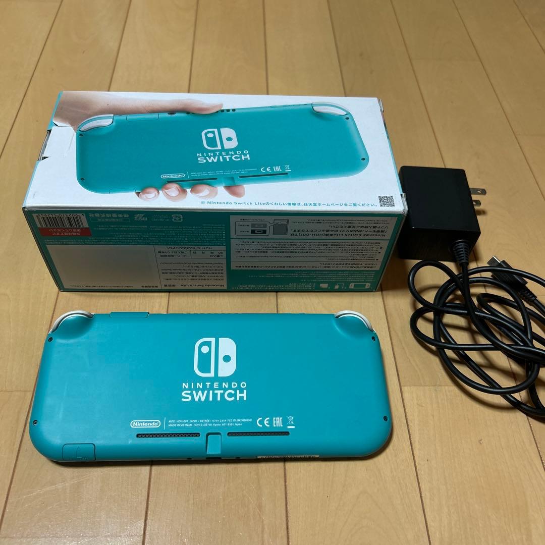 【送料無料】Nintendo Switch Lite ターコイズ　本体