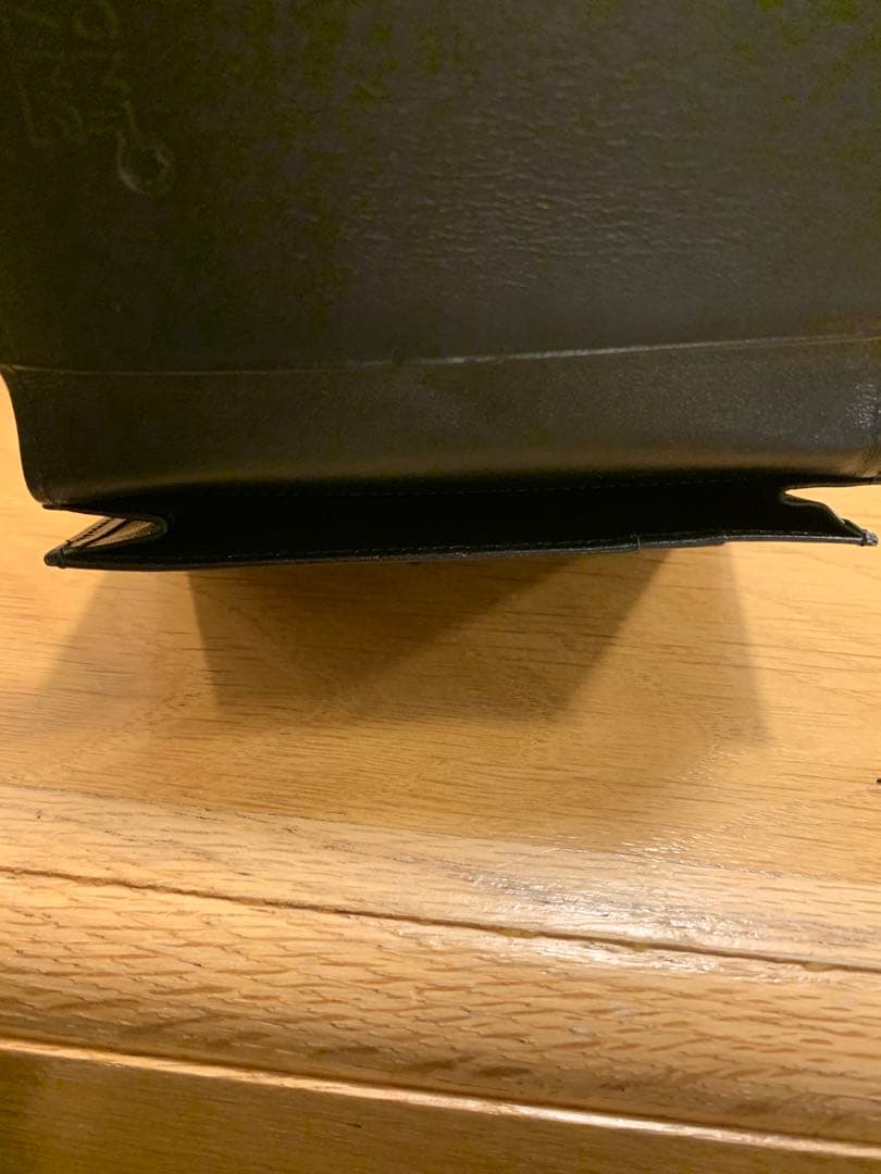 【新品未使用】Montblanc ブラックレザー 名刺入れ