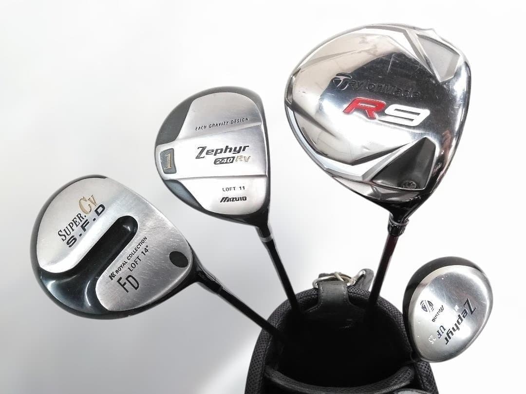 初心者オススメ！ ミズノ メンズゴルフクラブ 14本セット XXIOバッグ付♪