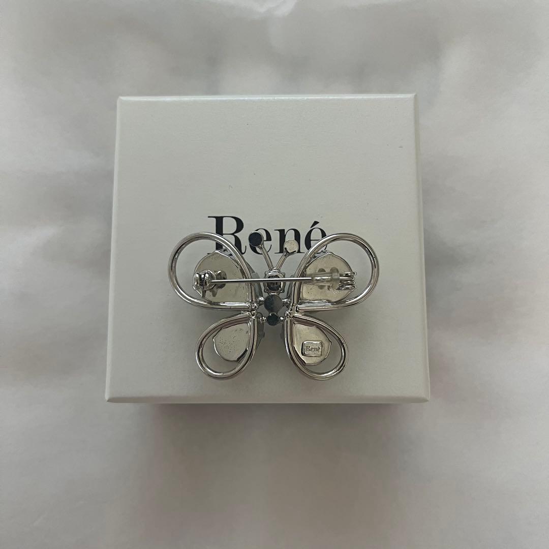 専用 rene ブローチ バタフライ