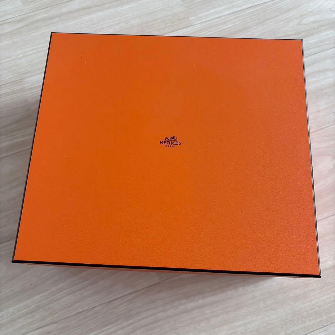 エルメス　オレンジボックス　空箱　ガーデンパーティー　095