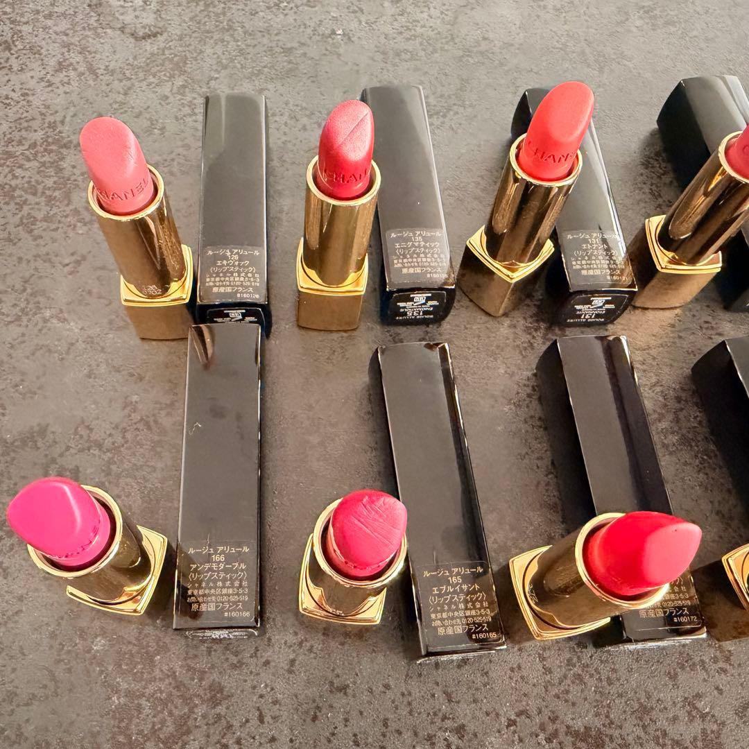 【日本正規品】CHANEL シャネル 口紅 リップ ルージュ アリュール 10本