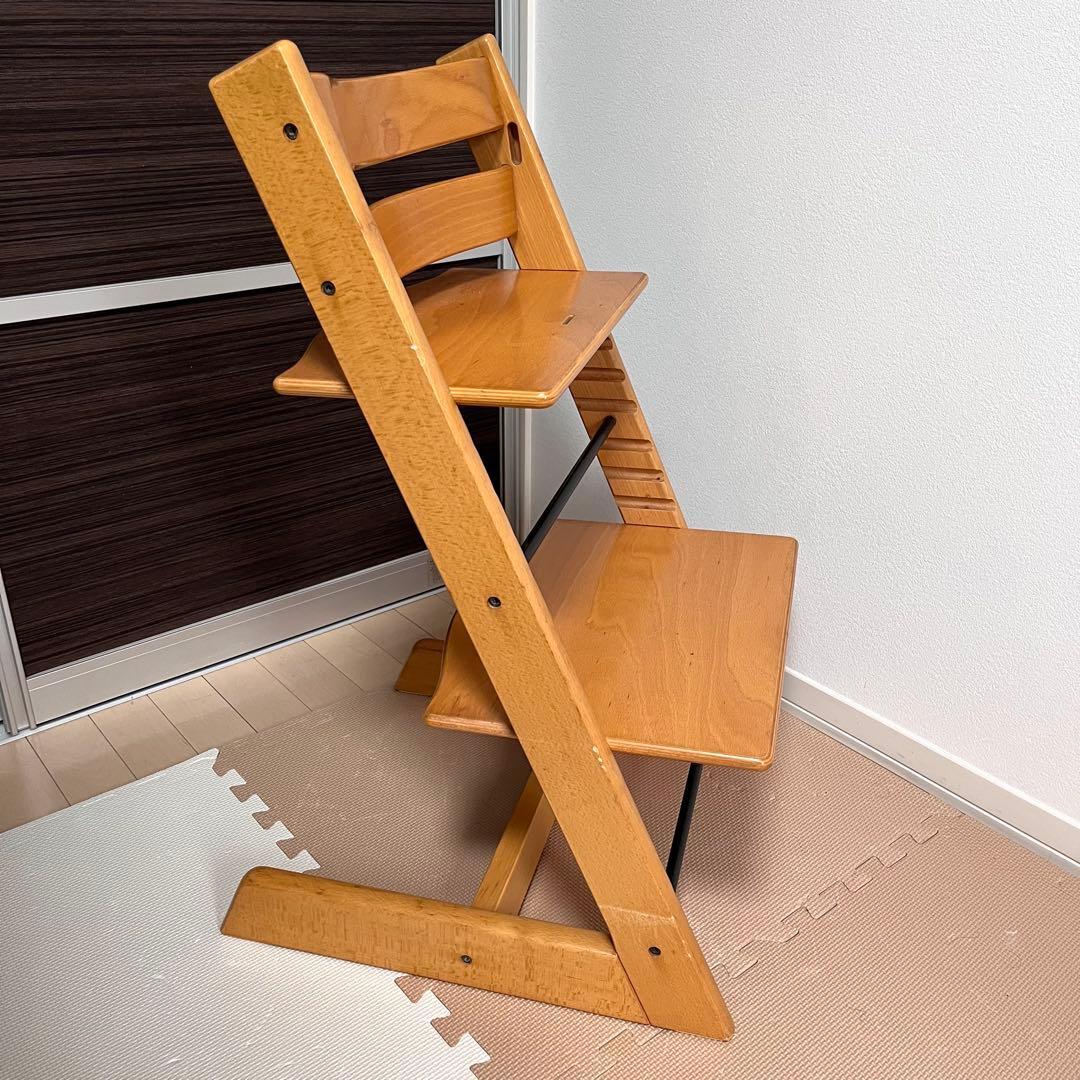 正規品【ナチュラル】ストッケ トリップトラップ シリアル3