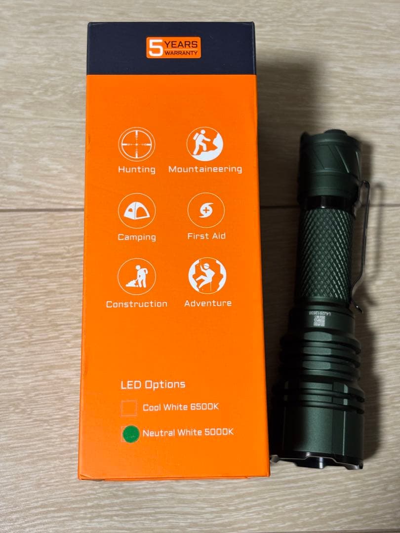 ACEBEAM L16 2.0 Sft40-5000K ODグリーン