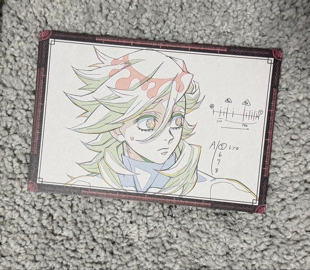 鬼滅の刃 童磨 B2原画ポスターWチャンス 第四期限定