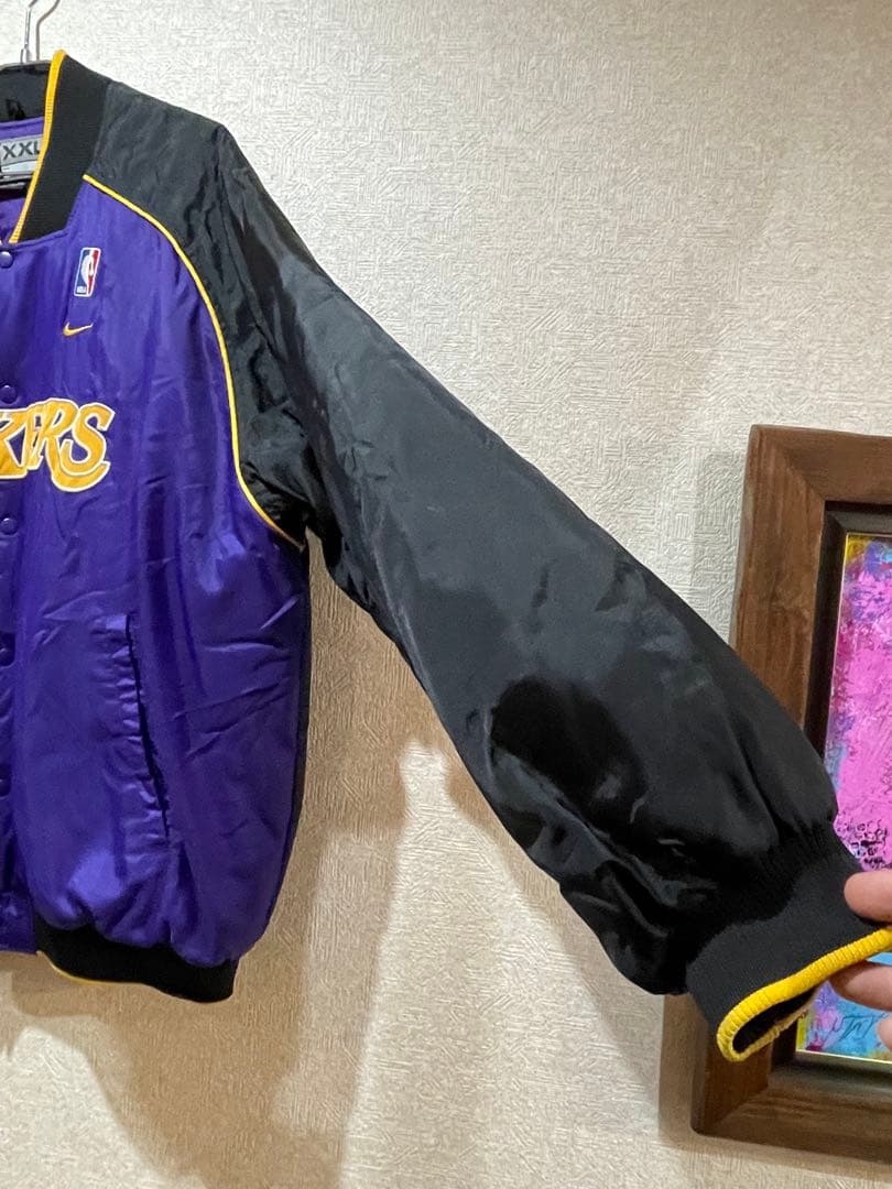 90s スタジャンNike Los Angeles レイカーズXXL