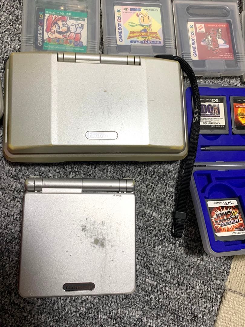 最終値下げ　任天堂＋PSP ジャンク品まとめ売り　本体カセット通信ケーブル付き