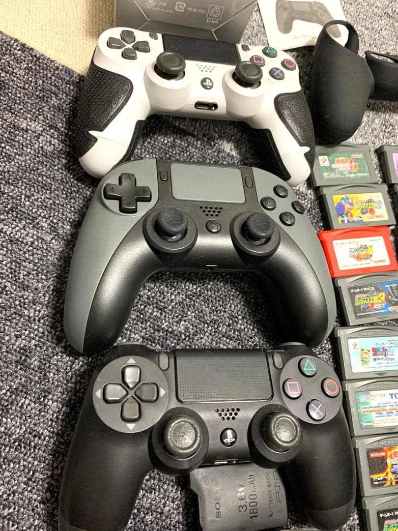 最終値下げ　任天堂＋PSP ジャンク品まとめ売り　本体カセット通信ケーブル付き