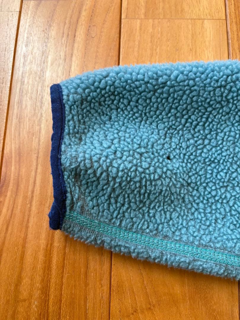 90's patagonia M ベビーレトロカーディガン シーグリーン