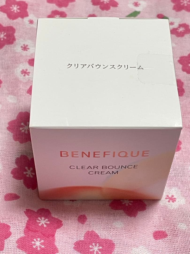 フェイスクリーム BENEFIQUE CLEAR BOUNCE CREAM 40g