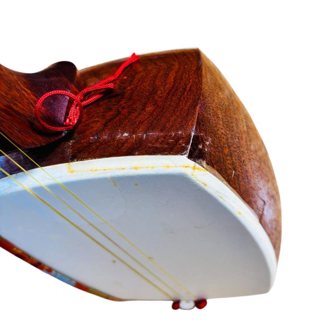 津軽三味線 太棹 本体 ハードケース付き バチ・弦付属