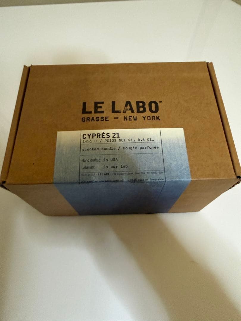 LE LABO CYPRES 21 インディゴクラシックキャンドル