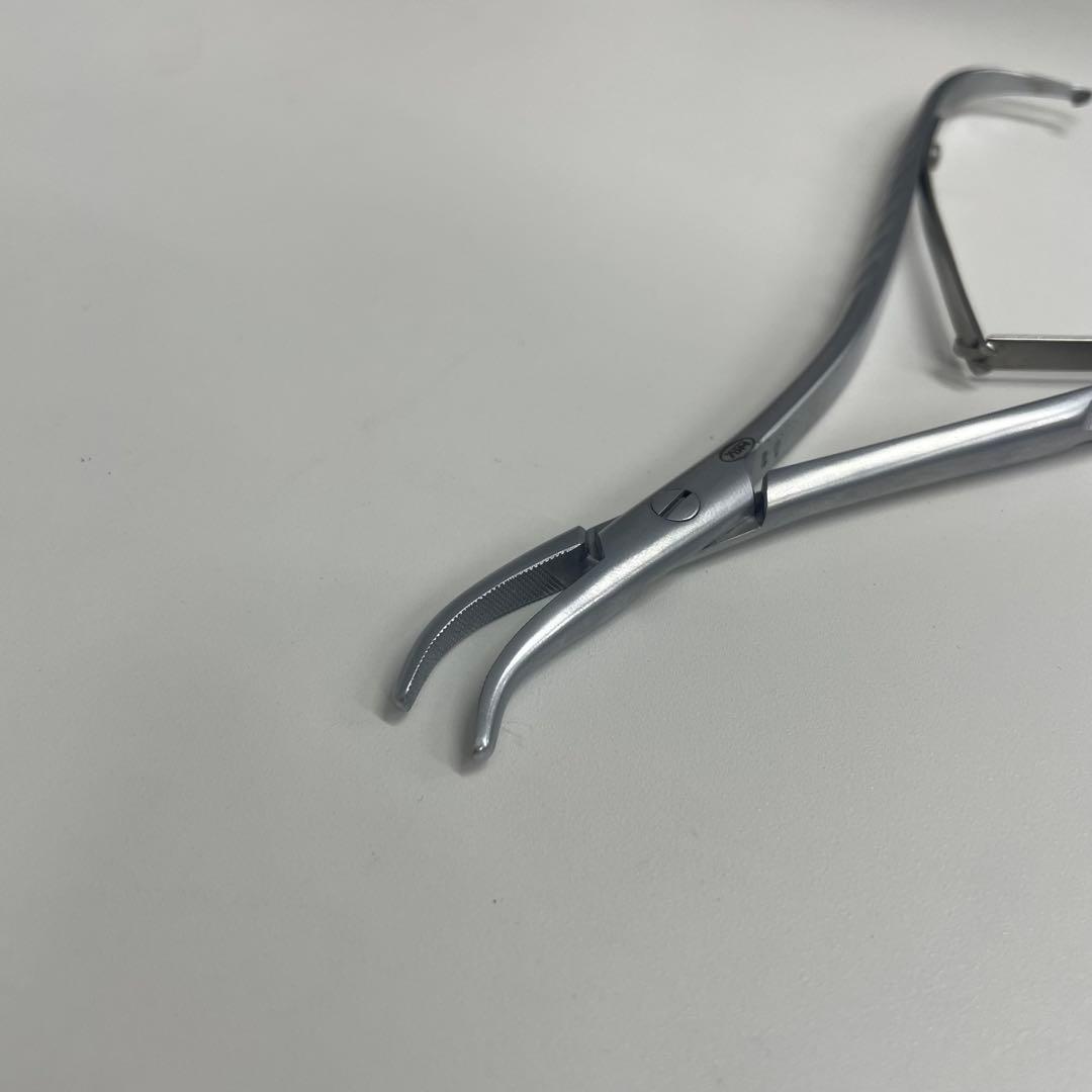 持針器 七浦式 曲 YDM 170mm