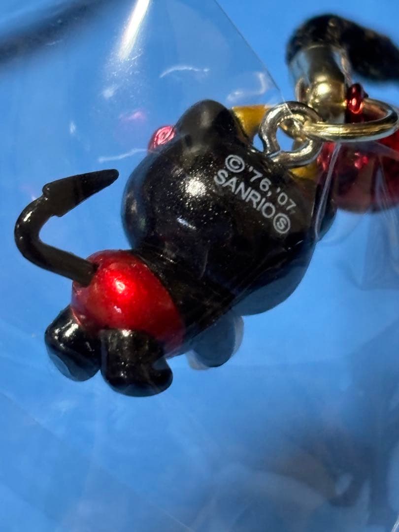 ハローキティ デビル 悪魔　根付 ストラップ　2種セット　希少