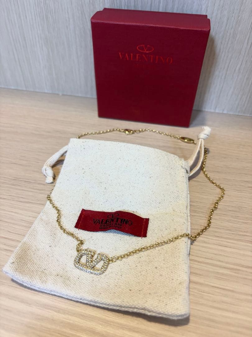 VALENTINO ゴールド ネックレス 正規品