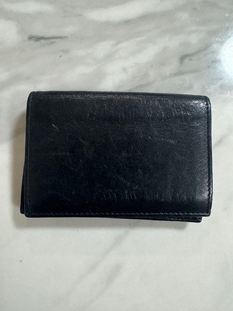 バレンシアガ クラシック ザ シティ レザー カードケース 名刺入れ ブラック