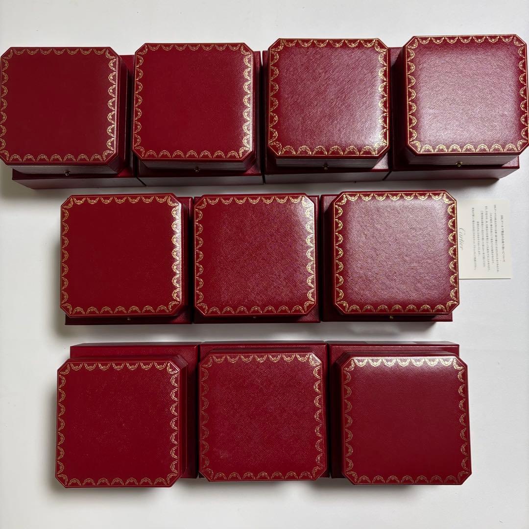 専用　カルティエ　ネックレスケース　空箱　ギフトボックス　レッドボックス