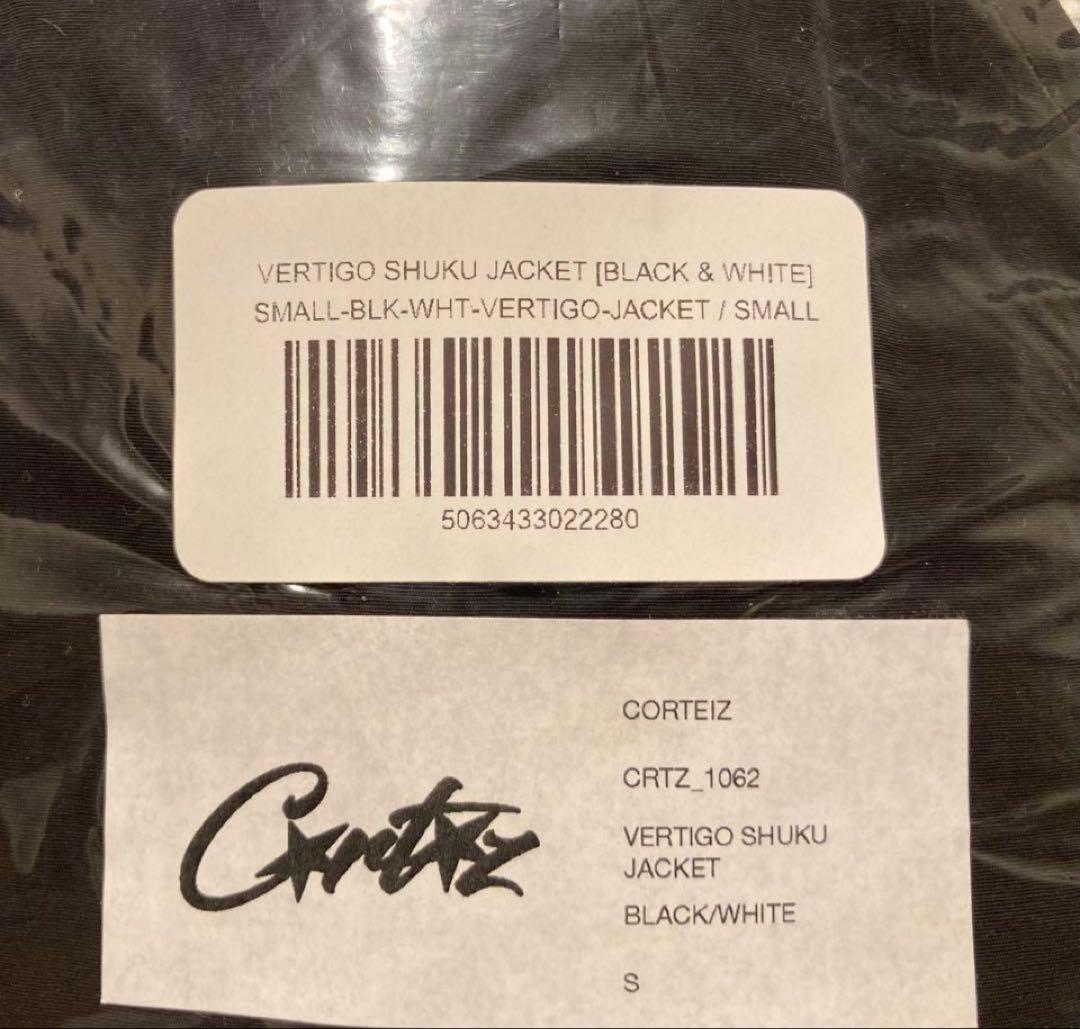 【即完売系】Corteiz ジャケット ブラック×ホワイト