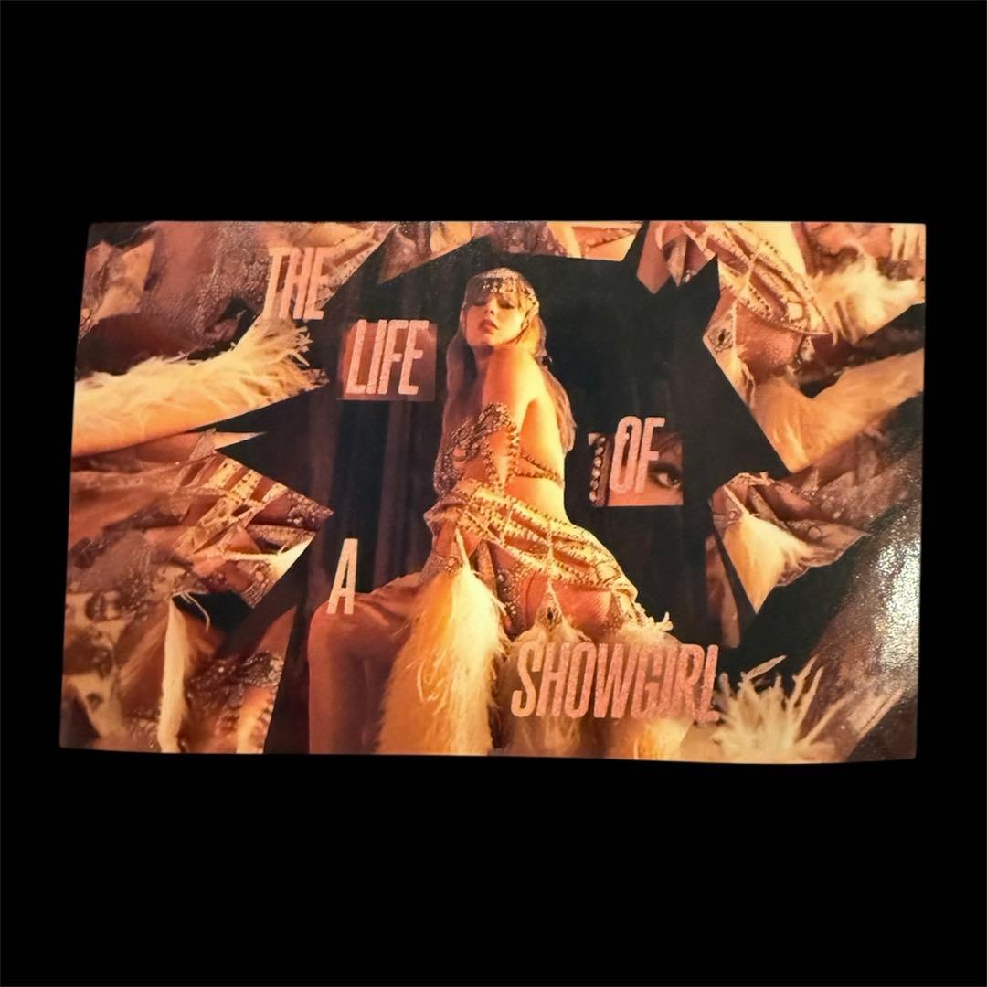 US輸入サイン入CD『THE LIFE OF A SHOWGIRL』＆ステッカー