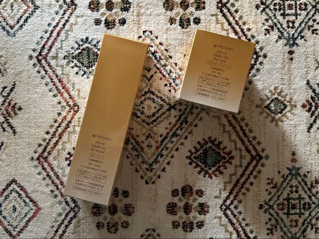 メナードイルネージュローション、クリーム