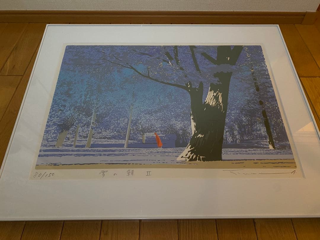 本間武男氏　版画