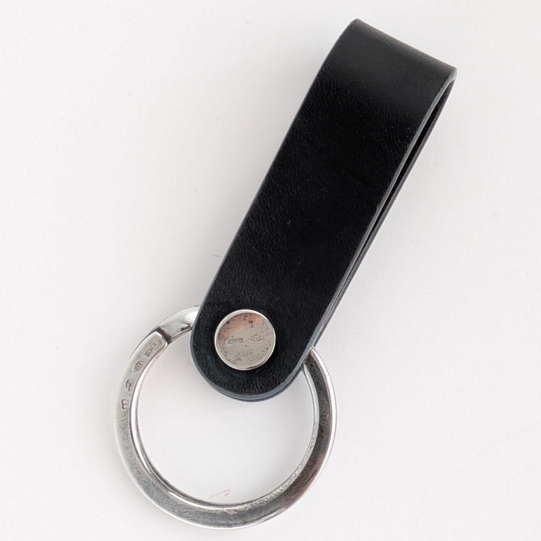 未使用 グッチ キーホルダー キーケース 黒 キーリング 付属品あり