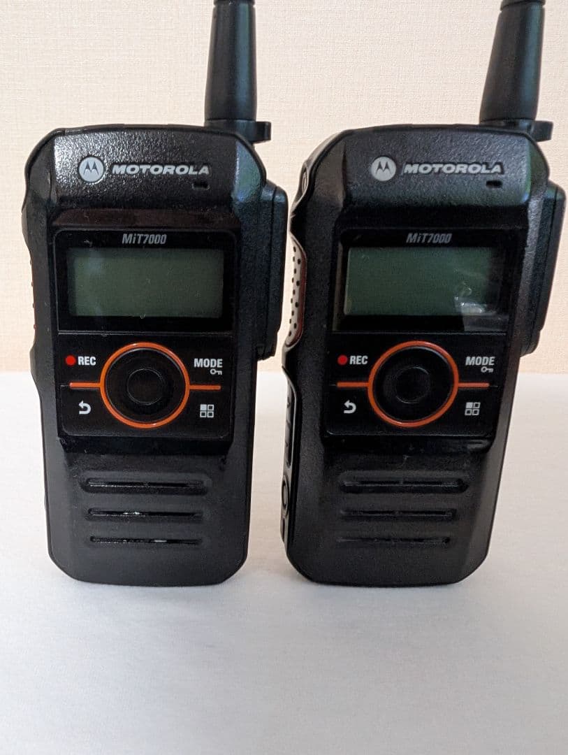 モトローラ デジタル簡易無線 免許局 トランシーバー MiT7000 2台セット