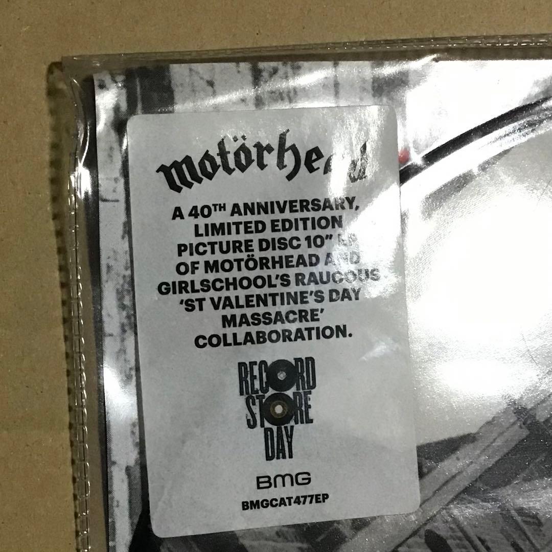 最終値下げモーターヘッド&ガールスクール　40周年記念ピクチャー10inchEP