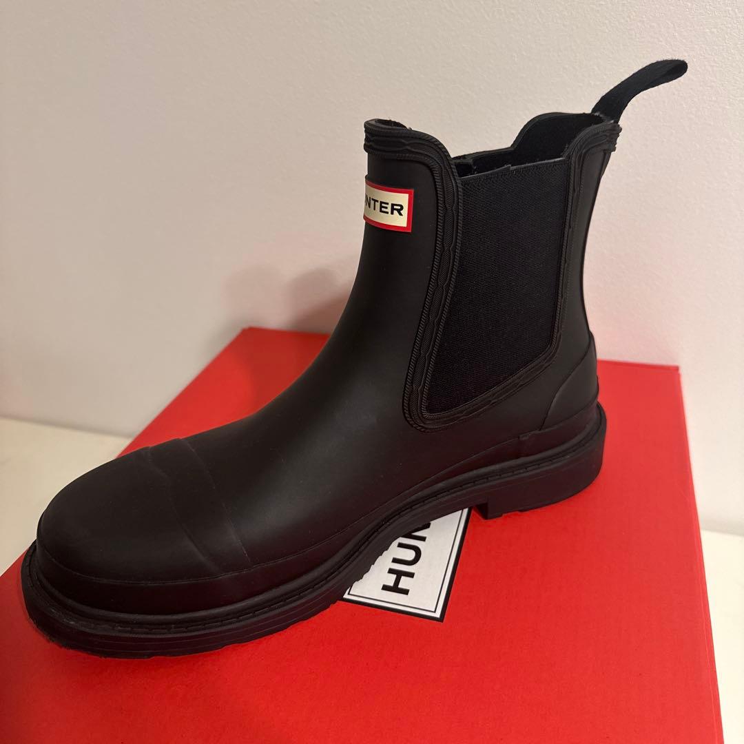 靴 HUNTER UK6 WOMENS COMMANDO CHELSEA BOOT