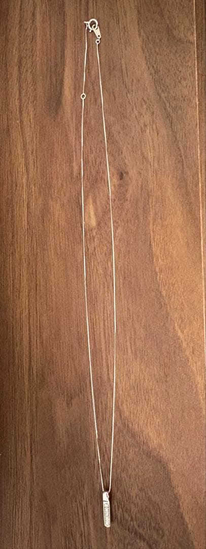 ★K14 イタリア刻印★ストーン付き ネックレス　K14WG刻印