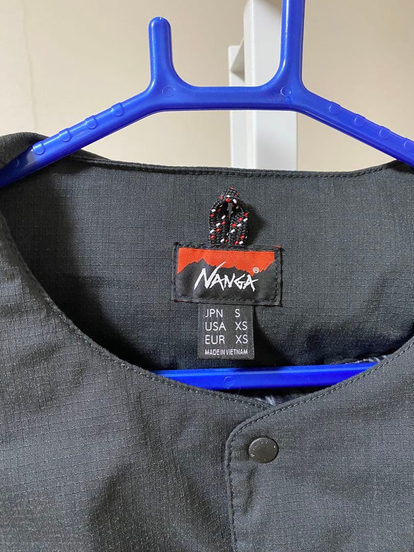 NANGA ヒノックリップストップ　インナーダウンベスト
