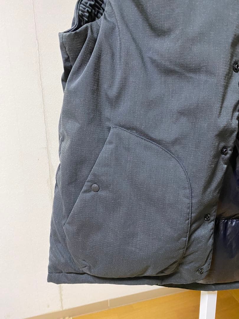 NANGA ヒノックリップストップ　インナーダウンベスト