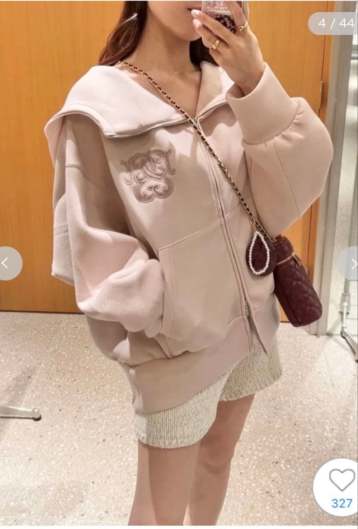 新作新品♥️ SNIDEL ボリュームパーカー 2025AW