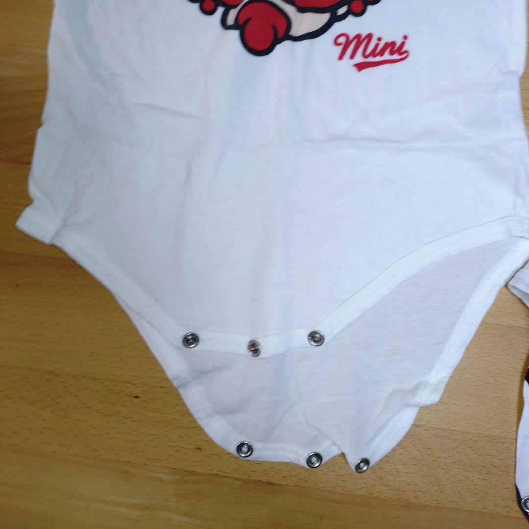 ヒステリックミニ ロンパース size70 白 ホワイト 2着セット 半袖