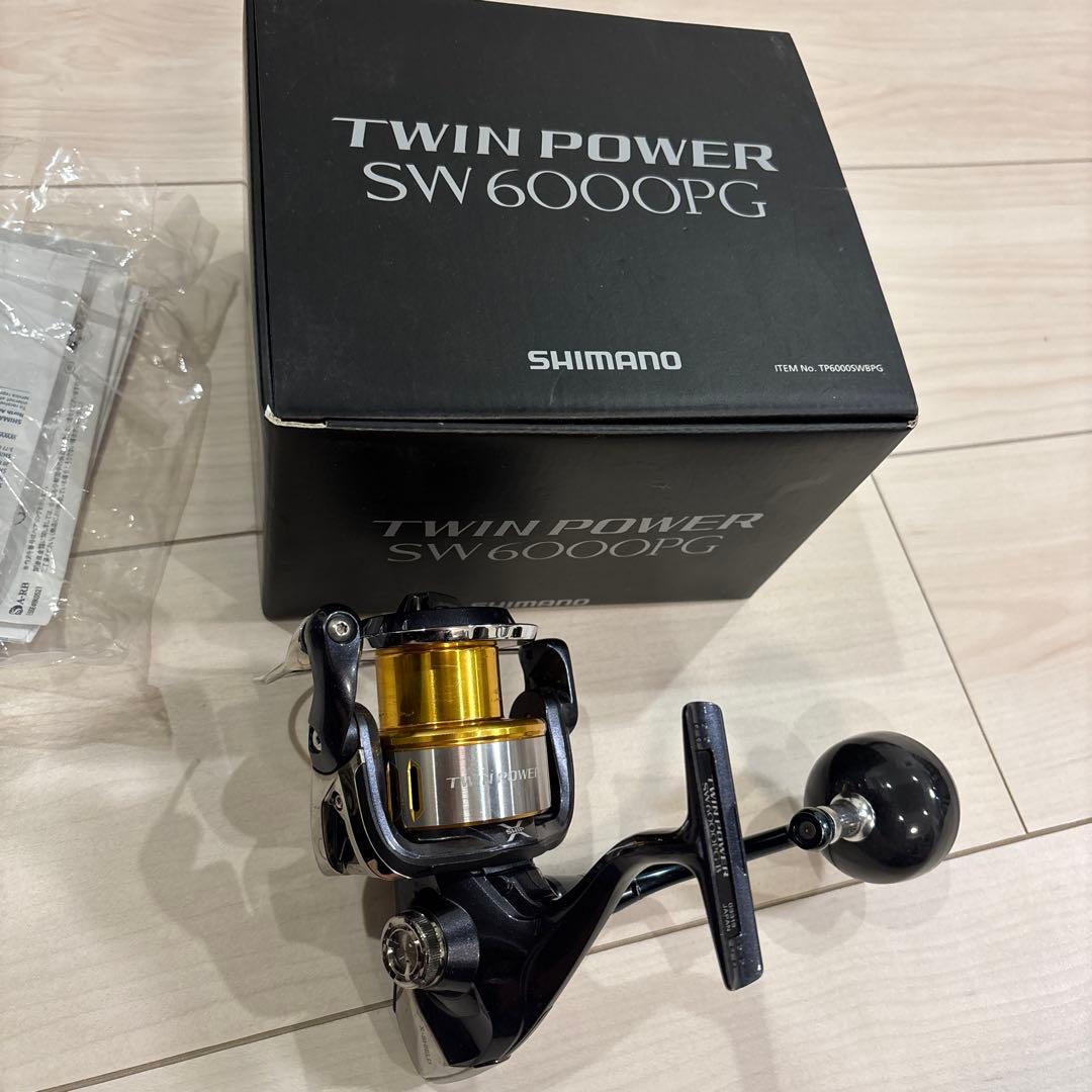 SHIMANO TWIN POWER SW6000PG スピニングリール