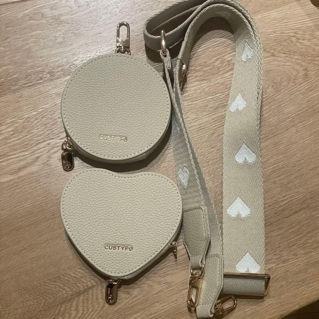 custype アクセサリー3点セット　ベージュ