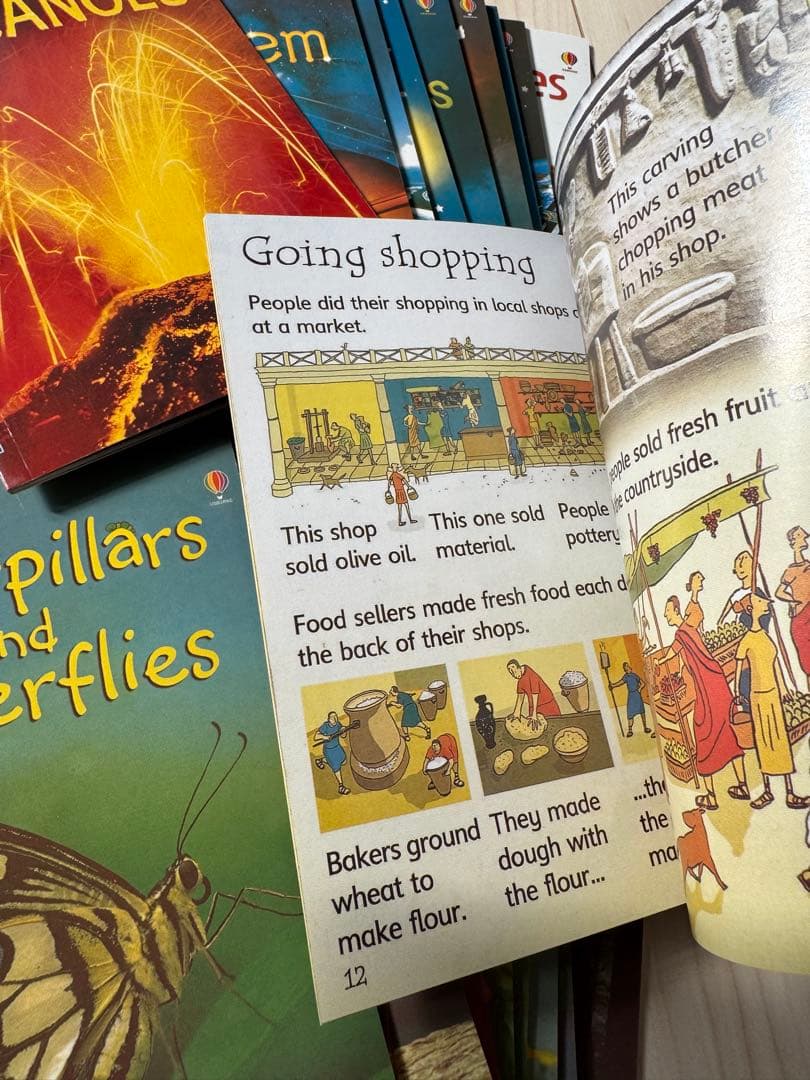 洋書 Usborne Beginners Nature Science History